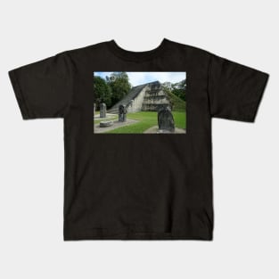 Guatemala - site archéologique de Tikal Kids T-Shirt